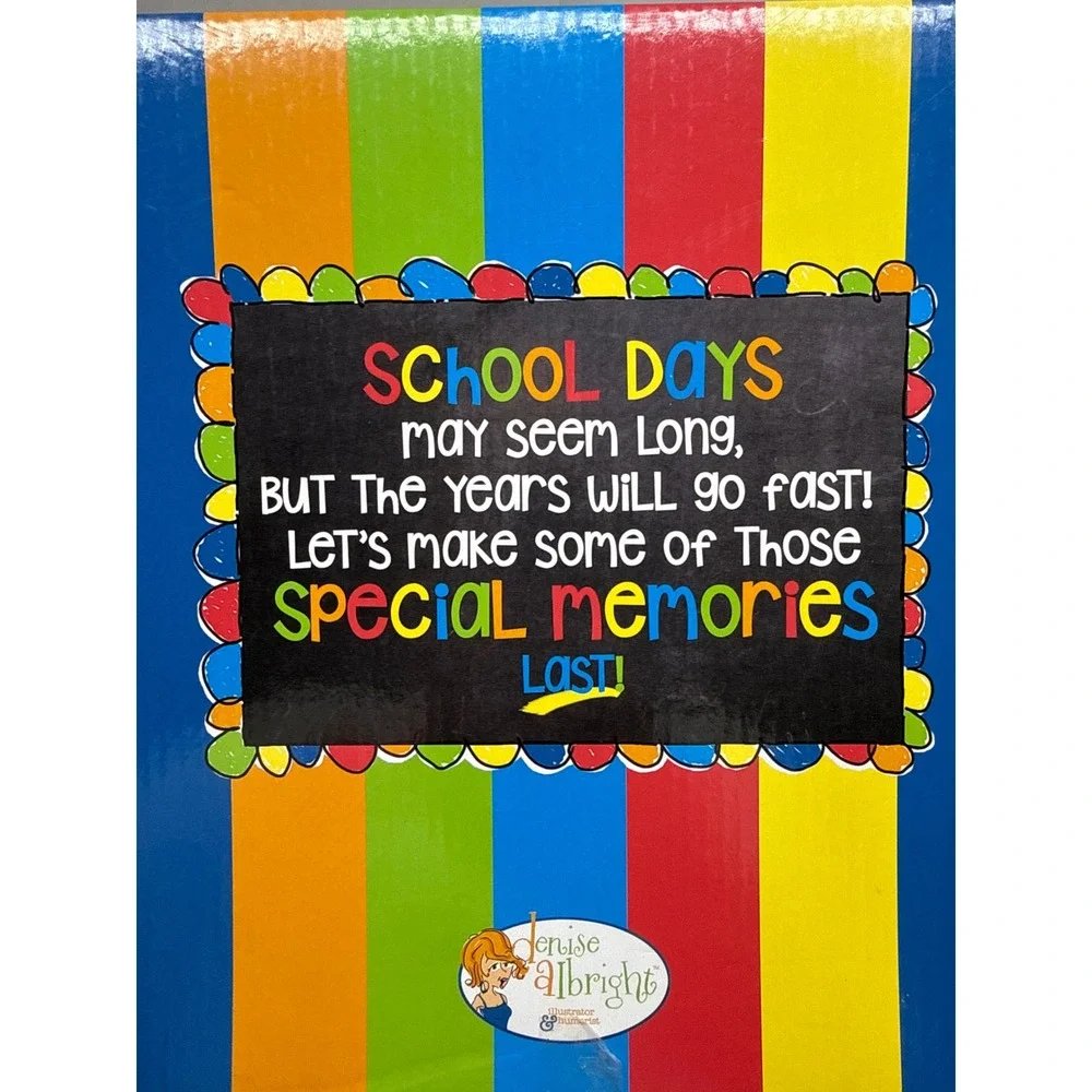 Denise Albright Class Keeper First and Last Days of School Memory Book Binder